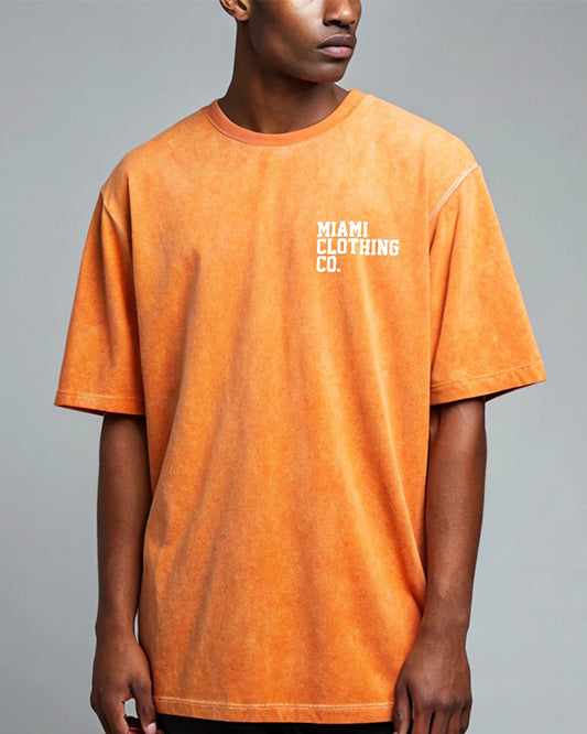 Miami-clothing-company-orange--acid-wash-oversize-t-shirt