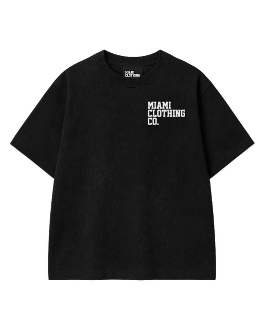 MIAMI CLOTHING CO. OVERSIZED T-SHIRT - BLACK