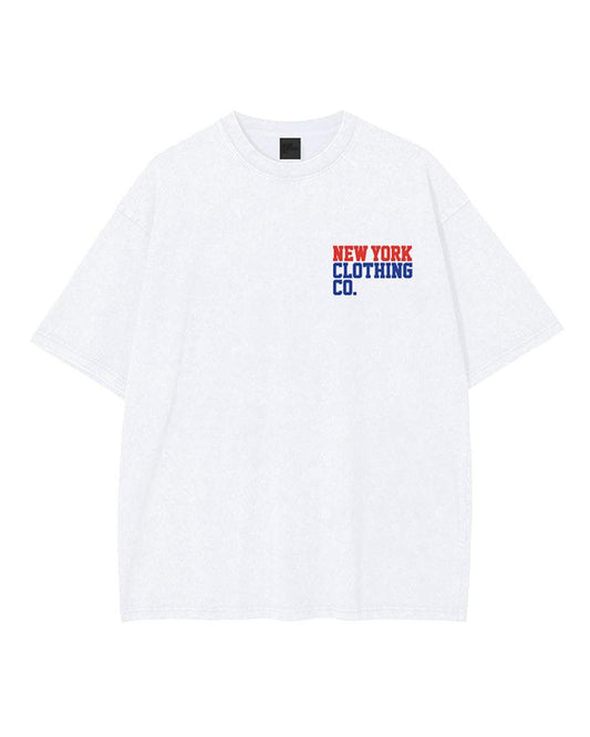 New York Clothing Co. Oversized T-Shirt - White