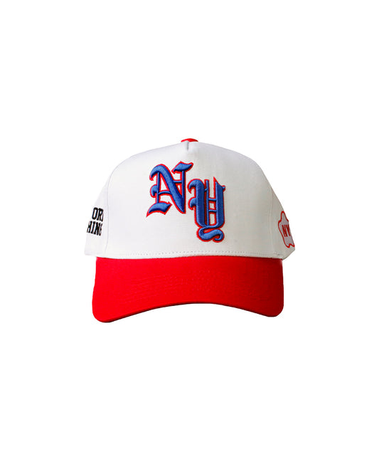 NY LOGO NEW YORK HAT RED